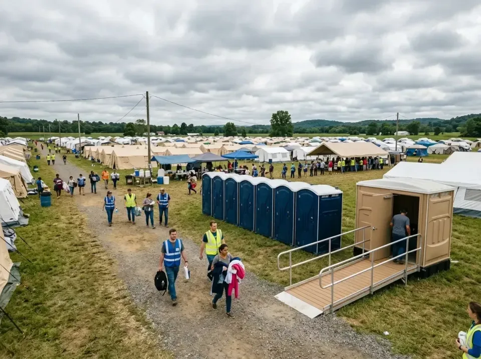 disaster-relief-camp-restrooms-010 — frequently asked questions, Dumpster & Portable Bathrooms Rental in Lexington, WA